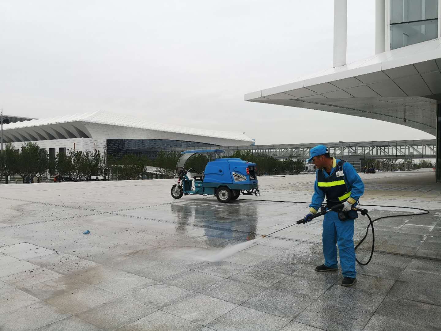 西安國際會展中心開荒保潔